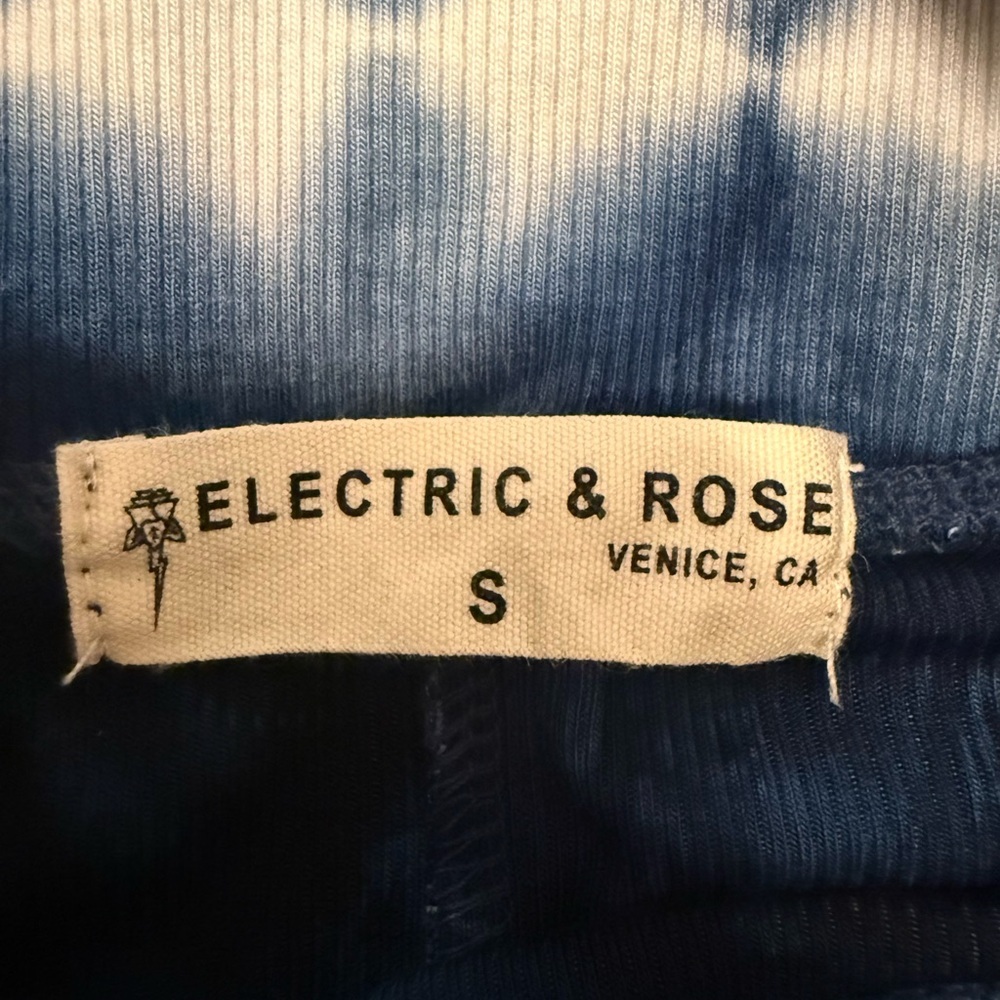 Electric & Rose Blue and White Midi Skirt - Picture 4 of 4
